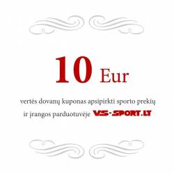 10 EUR dovanų kuponas